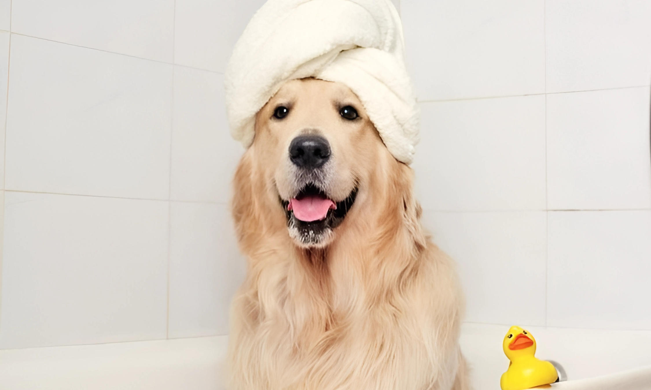 Menos drama, más espuma: Como bañar a tu perro en casa sin morir en el intento