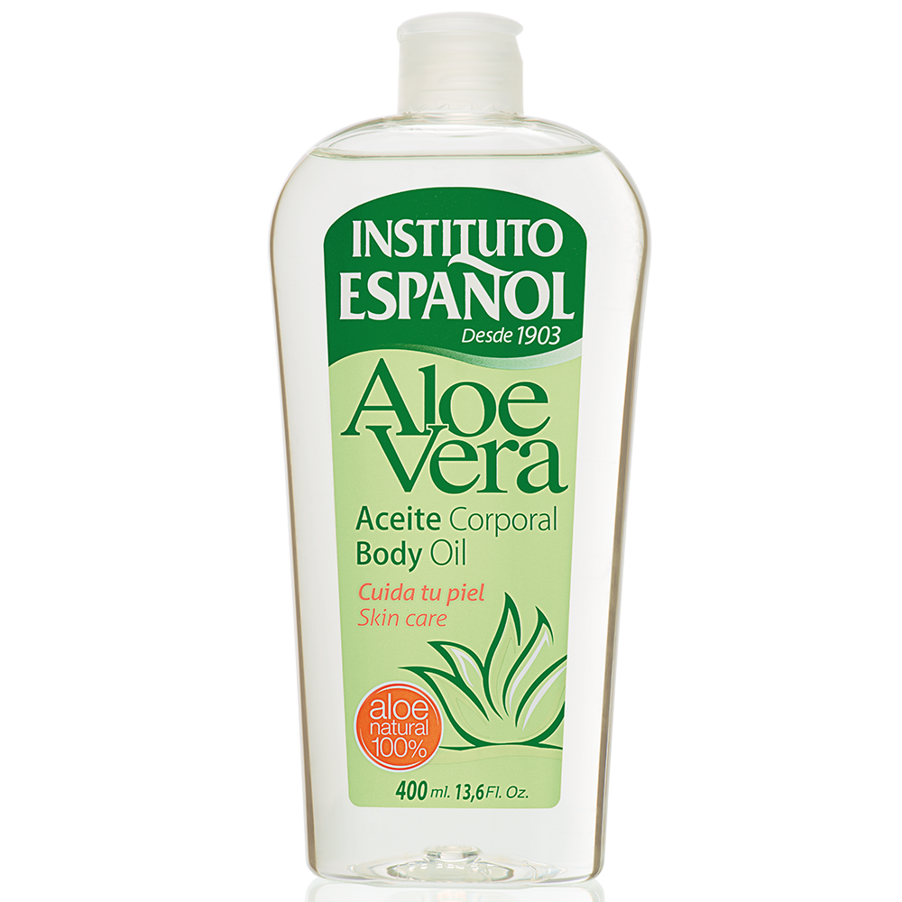 ACEITE CORPORAL  ALOE VERA INSTITUTO ESPAÑOL 400 ml