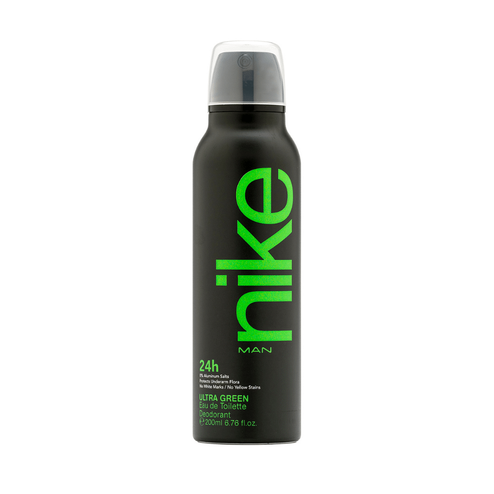NIKE ULTRA GREEN MAN DESODORANTE AEROSOL  EDT 200 ml.