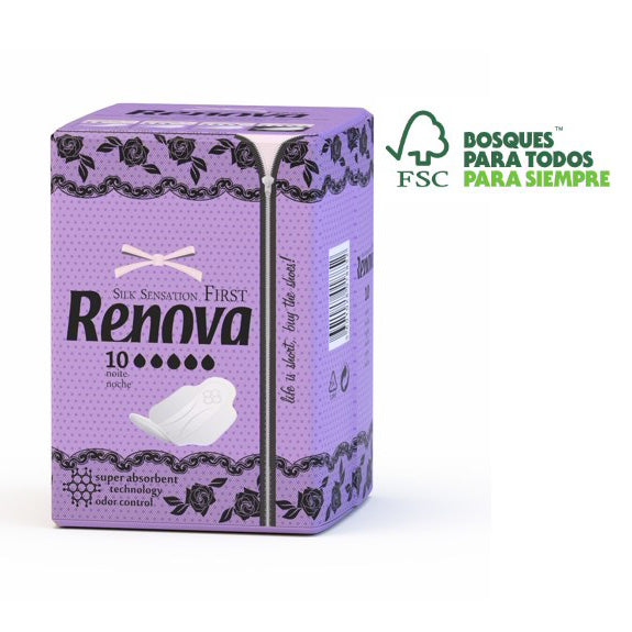 TOALLAS SANITARIAS ULTRAFINAS C/ALAS NOCHE 10 UND
