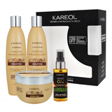 KAREOL PACK KERATINA SHAMPOO+ACOND+MASC+MULTI OIL