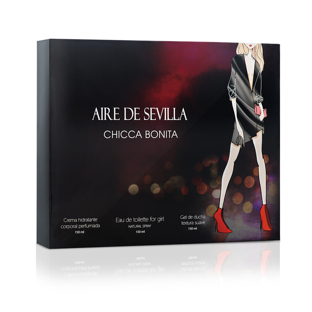 PACK AIRE DE SEVILLA CHICA BONITA INSTITUTO ESPAÑOL 150ml