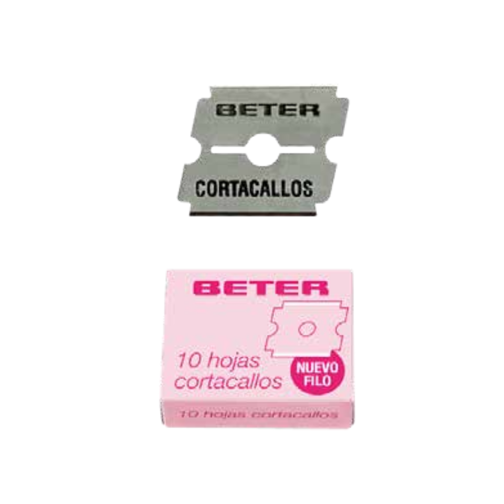 BETER HOJAS DE RECAMBIO CORTACALLOS x 10 BC