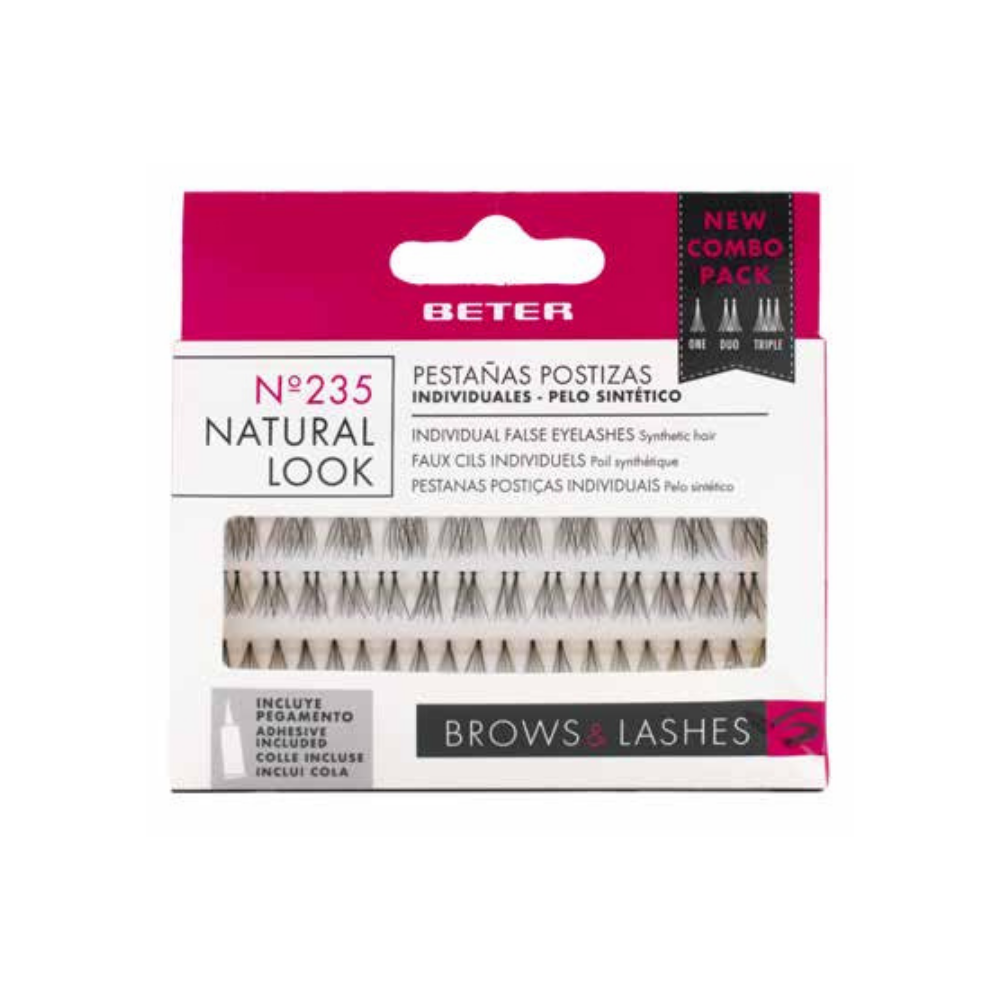 BETER PESTAÑAS POSTIZAS #235 INDIVIDUALES LOOK NATURAL BC
