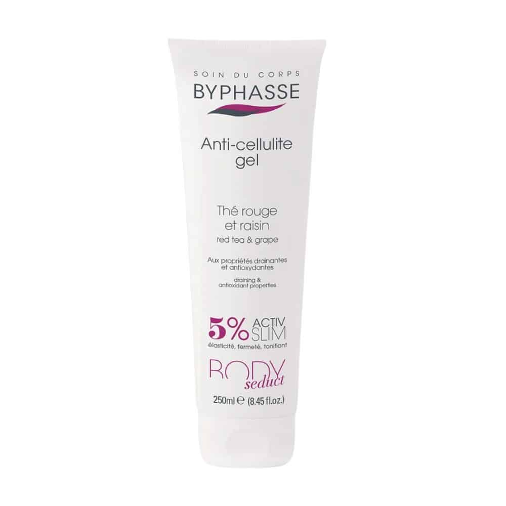 BYPHASSE BODY SEDUCT GEL ANTICELULITICO TE ROJO Y SEMILLA DE UVA 250 ml.