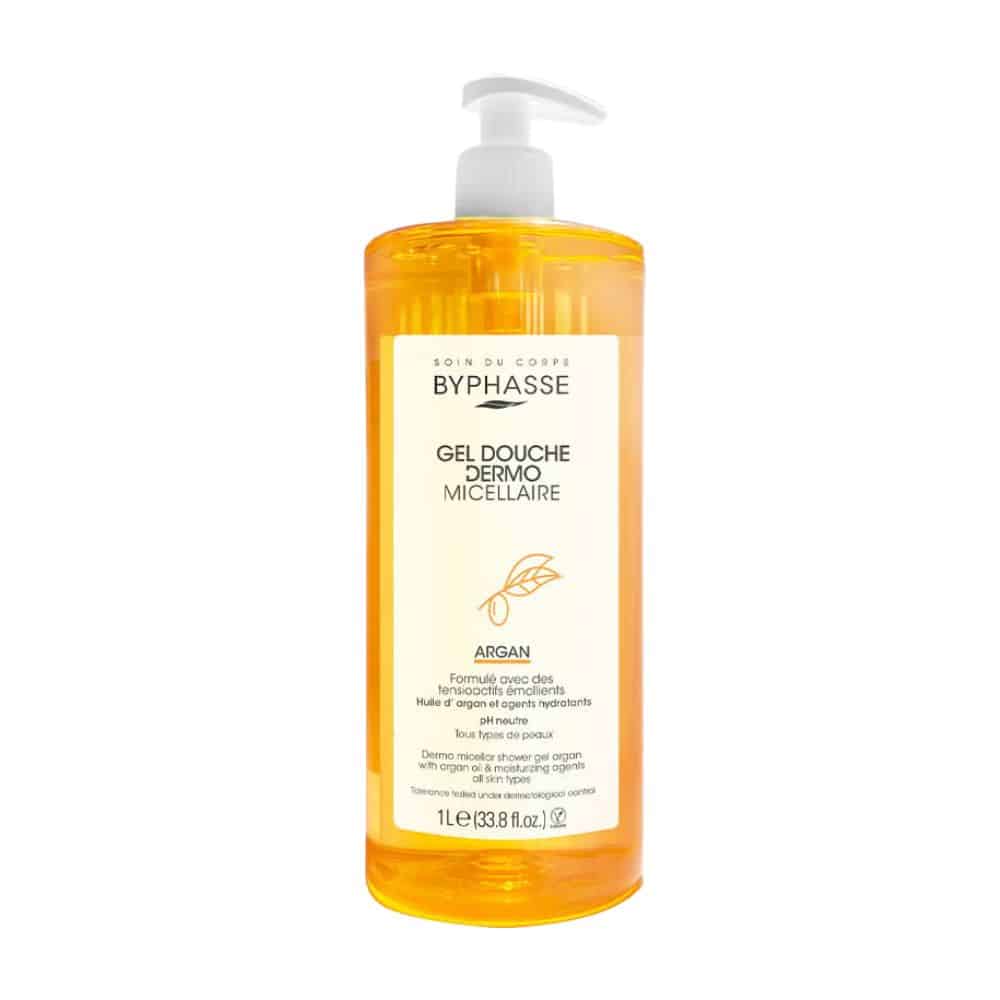 BYPHASSE GEL DE DUCHA DERMO MICELAR ARGAN 1 lt.