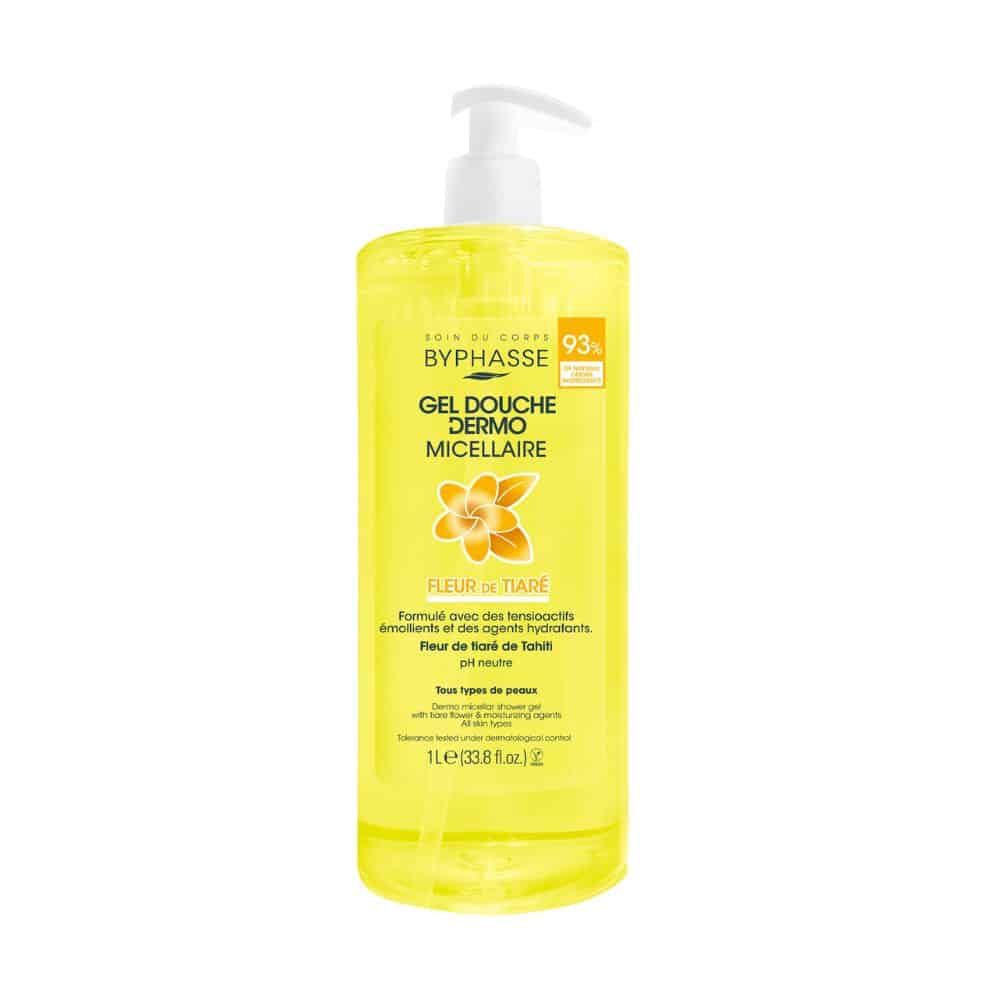 BYPHASSE GEL DE DUCHA DERMO MICELAR FLEUR DE TIARE 1 lt.