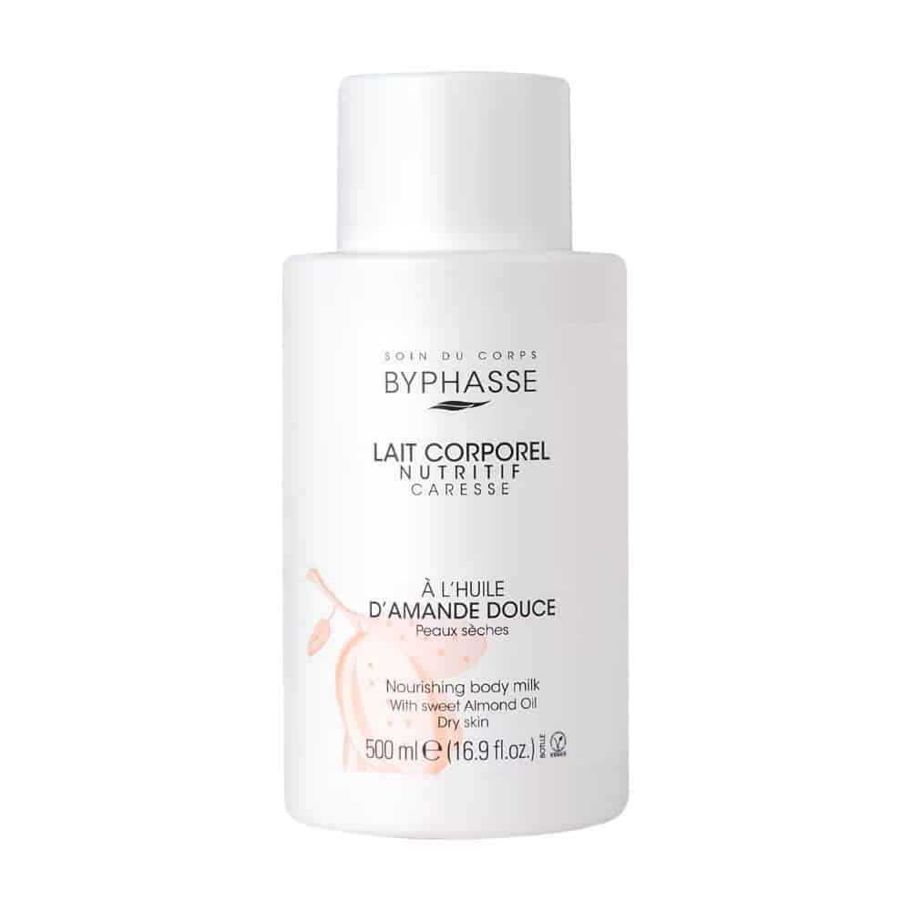BYPHASSE LOCIÓN HIDRATANTE CORPORAL ACEITE DE ALMENDRA DULCES 500 ml.