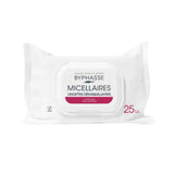 BYPHASSE TOALLITAS DESMAQUILLANTES WATERPROOF PIEL SENSIBLE 25 unid.