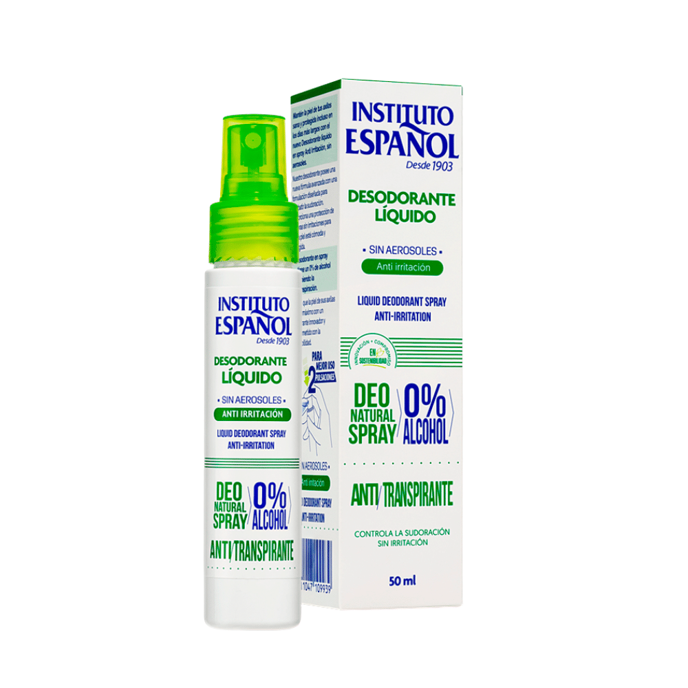 DESODORANTE LIQUIDO ANTI IRRITACION INSTITUTO ESPAÑOL 50 ml.