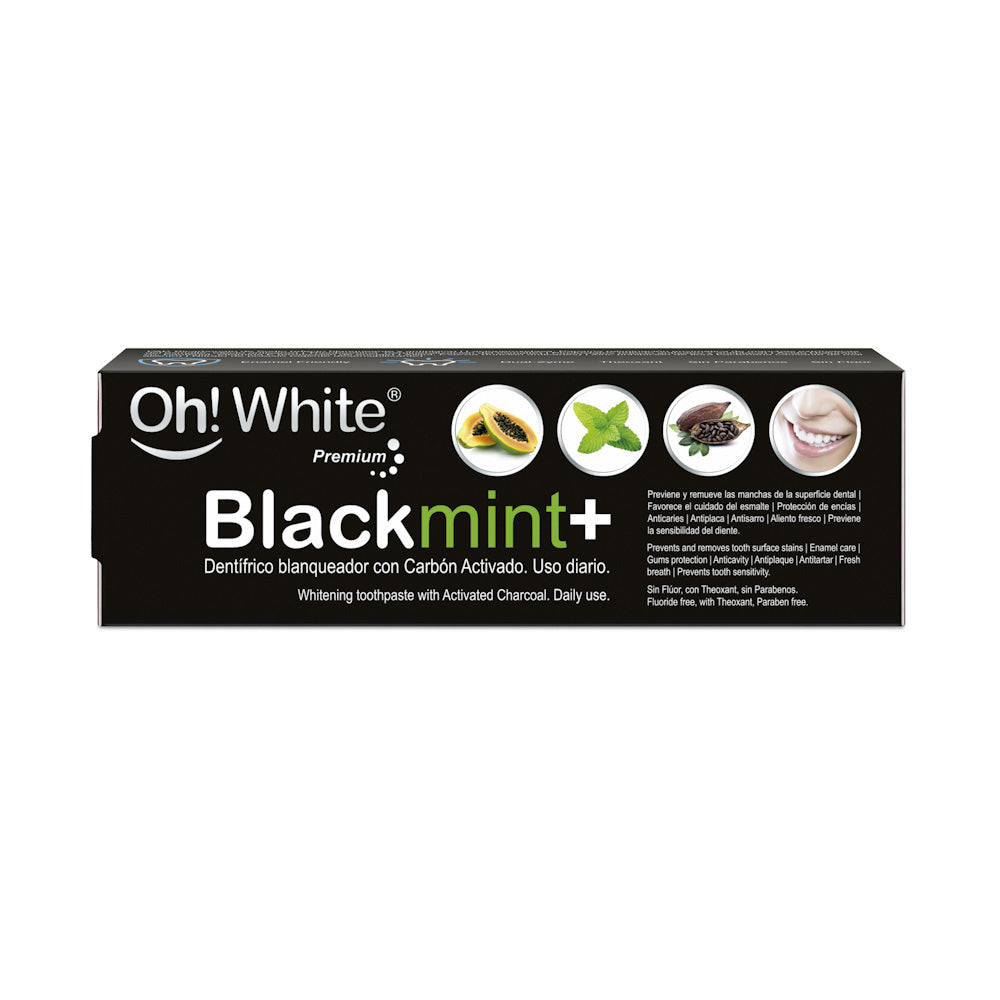 WHITEMINT PASTA DENTAL CON CARBON ACTIVADO 75 ml.