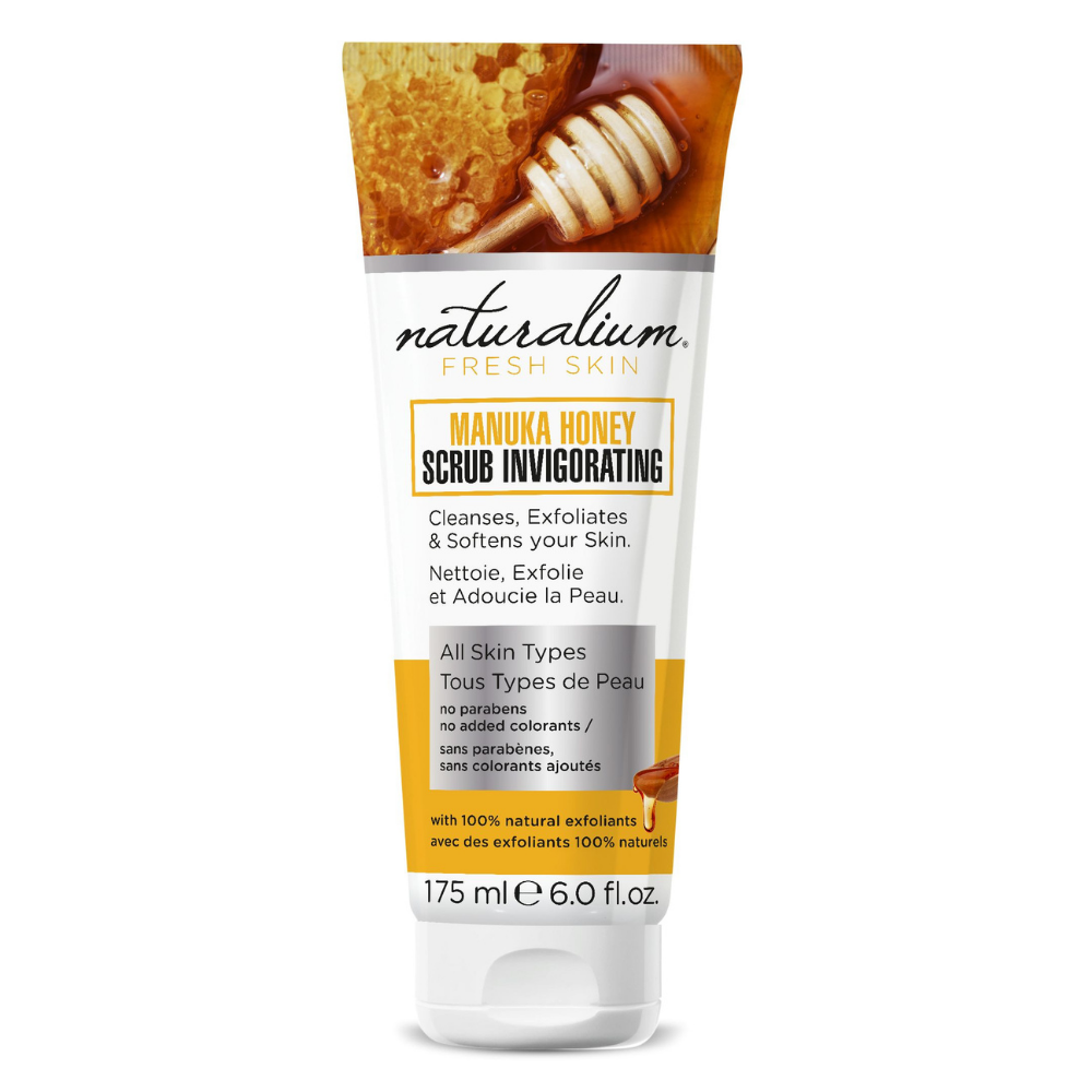 NATURALIUM EXFOLIANTE MANUKA HONEY TUBO 175 ml.