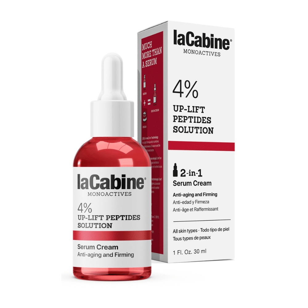 LACABINE MONOACTIVES 4% UP-LIFT PEPTIDES SOLUTION SERUM CREAM 30 ml.