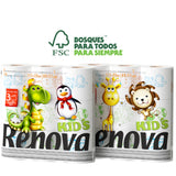PAPEL HIGIENICO KIDS DESING 9R