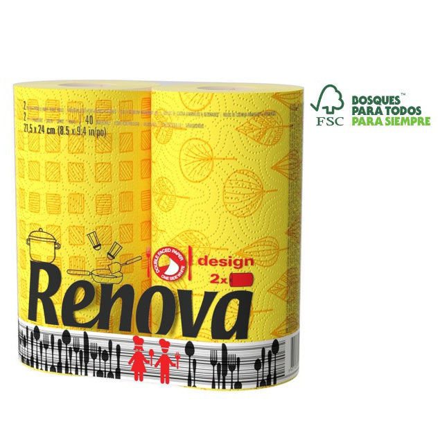 PAPEL TOALLA DESING COLORS  2R